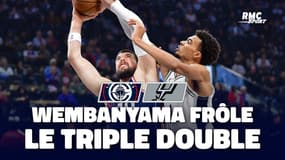 NBA : Wembanyama frôle le triple-double mais les Spurs s'inclinent face aux Clippers