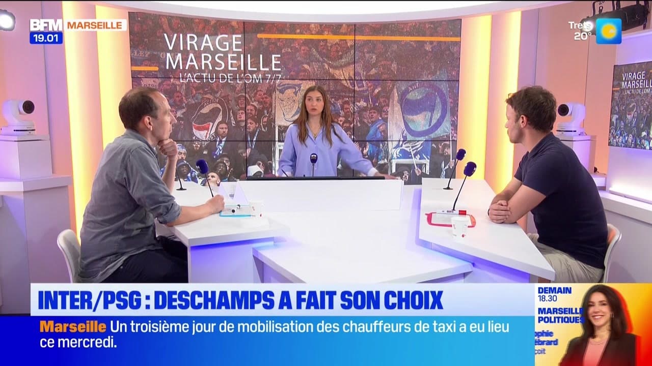 Virage Marseille du mercredi 21 mai - Inter/PSG : Deschamps a fait son choix