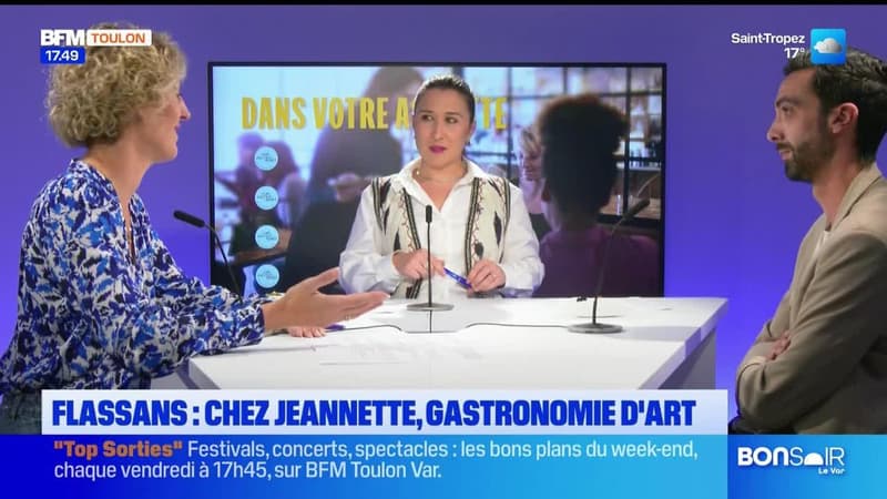 Dans votre assiette du jeudi 7 novembre - Flassans : chez Jeannette, gastronomie d'art