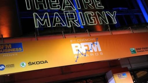 Plus de 1000 personnes étaient réunies au théâtre Marigny pour les BFM Awards