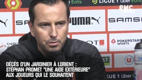 Décès d'un jardinier à Lorient : Stéphan promet "une aide extérieure" aux joueurs qui le souhaitent
