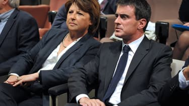 Martine Aubry, souvent critique envers Manuel Valls, n'a pu empêché la défaite des socialistes dans le Nord.