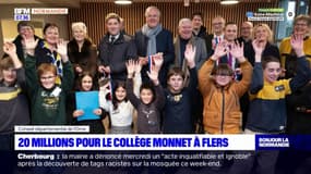 Orne: 20 millions d'euros investis pur le collège Monnet à Flers
