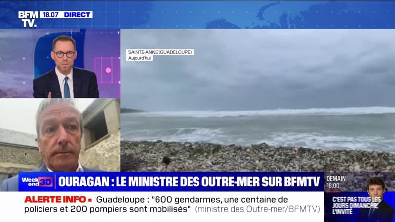 Ouragan en Guadeloupe: 