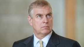 Le prince Andrew, duc d'York, en Allemagne le 3 juin 2014. 