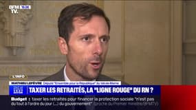 Taxer les retraités aisés, "c'est une piste qu'il ne faut pas explorer", estime Mathieu Lefèvre (député "Ensemble pour la République") 