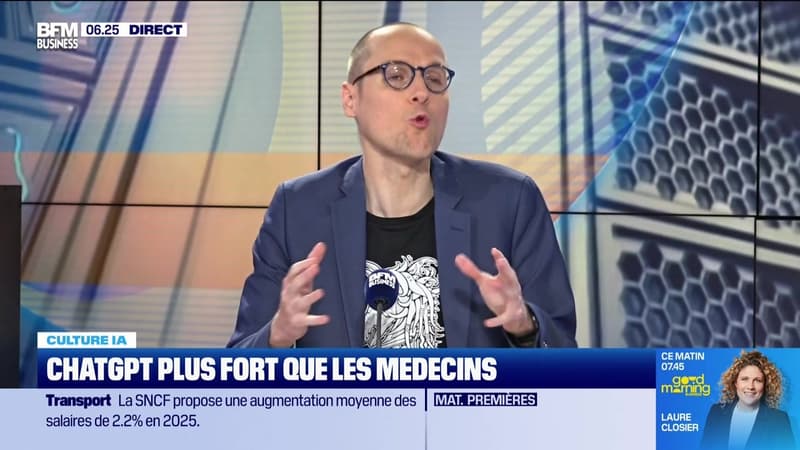 Culture IA : ChatGPT plus fort que les médecins, par Anthony Morel - 21/11