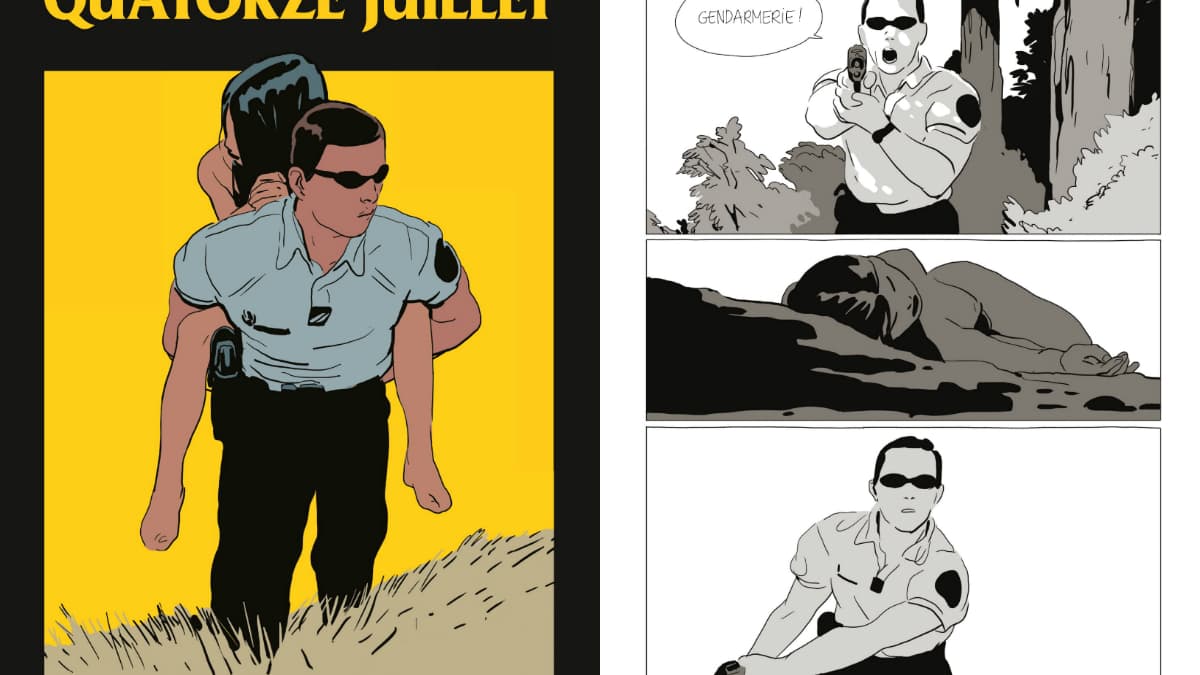Quatorze Juillet, la nouvelle BD de Bastien Vivès. Quatorze Juillet, la nouvelle BD de Bastien Vivès.