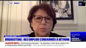 Fermeture de Bridgestone à Béthune: pour Martine Aubry, "cette décision est scandaleuse de la part du groupe"