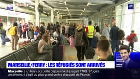 Ferry à Marseille : les réfugiés ukrainiens sont arrivés