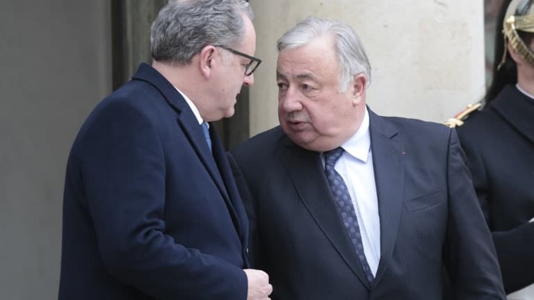 Richard Ferrand et Gérard Larcher