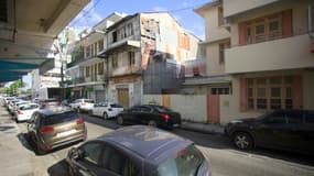 Une rue de la banlieue de Pointe-à-Pitre, en Guadeloupe, le 10 avril 2024