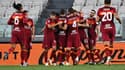 Les joueurs de la Roma