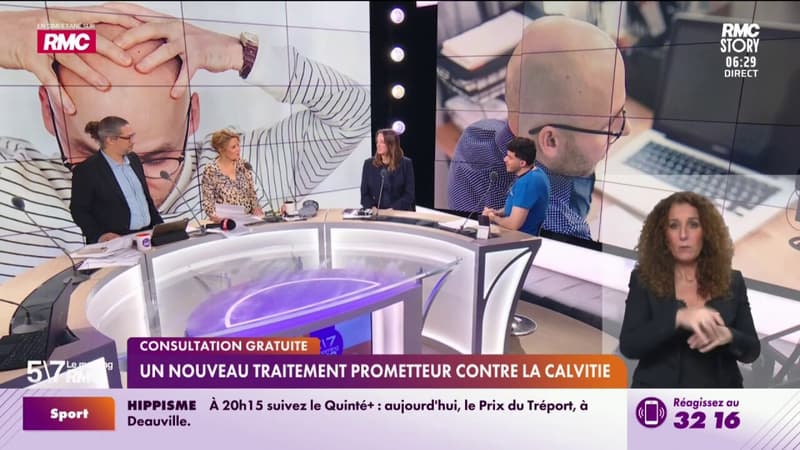 RMC Santé - Un nouveau traitement prometteur contre la calvitie ?