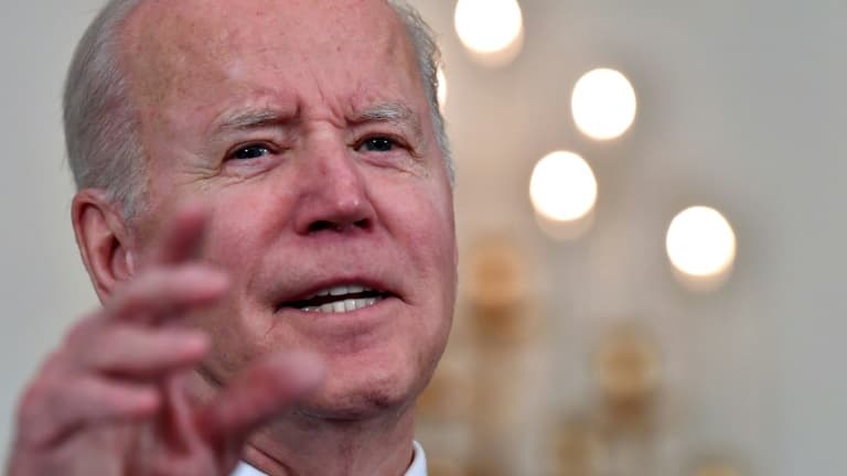 Joe Biden à la Maison Blanche le 28 mars 2022