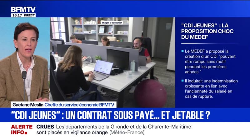 "CDI jeunes": analyse d'un contrat qui peut être rompu sans motif et payé moins que le Smic