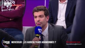 FORUM BFM - Colère agricole: l'échange tendu entre Jonas Haddad, porte-parole LR, et Stéphane Manigold, restaurateur