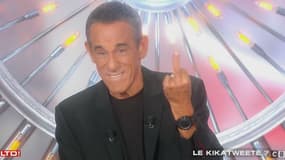 Thierry Ardisson sur le plateau des "Terriens du dimanche", le 10 septembre 2017