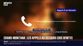 DOCUMENT BFMTV. "Je crois que mes amis sont morts dedans": les enregistrements des appels aux secours lors de l'incendie à Crans-Montana