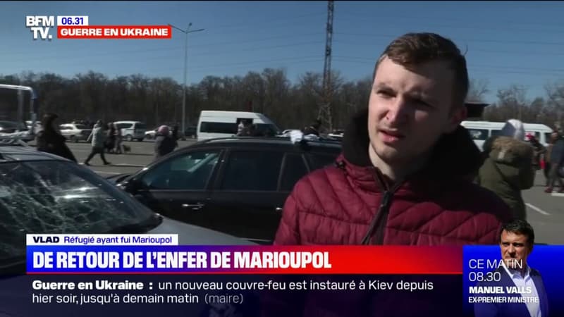 Ukraine: ce réfugié témoigne de l'enfer de la guerre à Marioupol