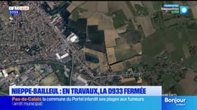 Nieppe-Bailleul: la D933 fermée pour des travaux