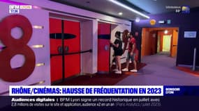 Rhône/ Cinémas : hausse de fréquentation en 2023