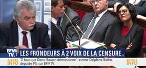 Motion de censure: "Arriver à 56 alors qu'il fallait 58 signataires, c'est certes insuffisant, mais c'est une forme de victoire", André Chassaigne