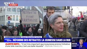 Sandrine Rousseau: "Les jeunes vont être les premiers concernés par la réforme"