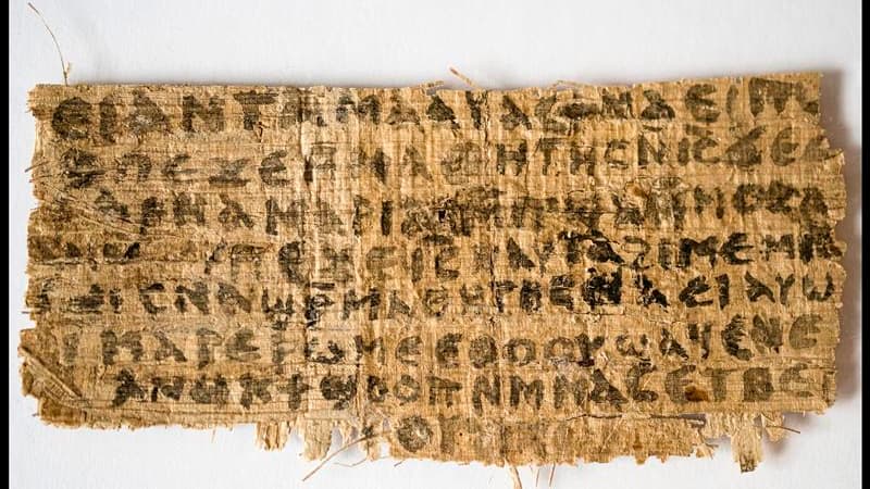 Selon Karen King, professeur à la Harvard Divinity School à Cambridge dans le Massachusetts, un morceau jusqu'ici inconnu d'un papyrus écrit en ancien copte pourrait relancer un vieux débat au sein de la chrétienté : Jésus était-il marié ? /Photo non daté