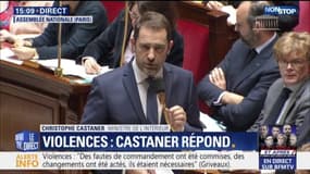 Christophe Castaner: "Tous les moyens seront mis en oeuvre pour qu'à Paris, Bordeaux, Nice, il ne se passe pas ce qu'il s'est passé samedi"
