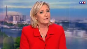Marine Le Pen était invitée du 20 heures de TF1 mardi 21 juin.