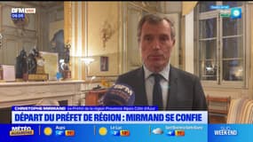 Départ du préfet de région: Christophe Mirmand se confie