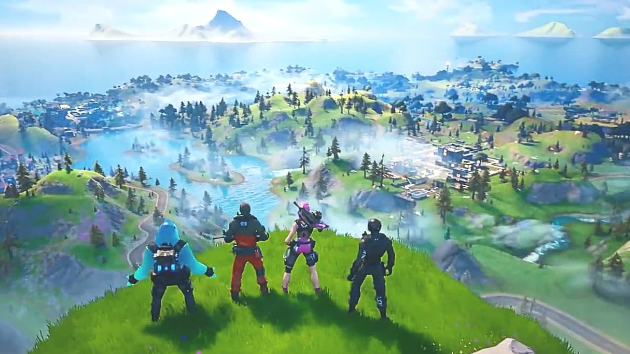 Capture d'écran de la fuite dévoilée par le compte Twitter Fortnite News