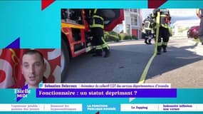 Fonctionnaire : une fonction boudée ? "Il y a un certain nombre de gens qui se considèrent comme des clients et non pas comme des usagers" souligne Sébastien Delavoux, Animateur du collectif CGT des services départementaux d’incendie.