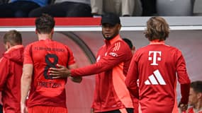 L'entraîneur du Bayern Vincent Kompany