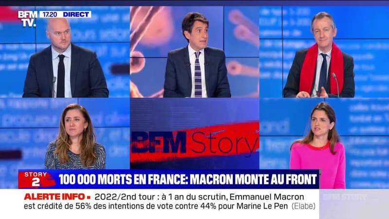 Story 1 : Emmanuel Macron en déplacement à Reims - 14/04