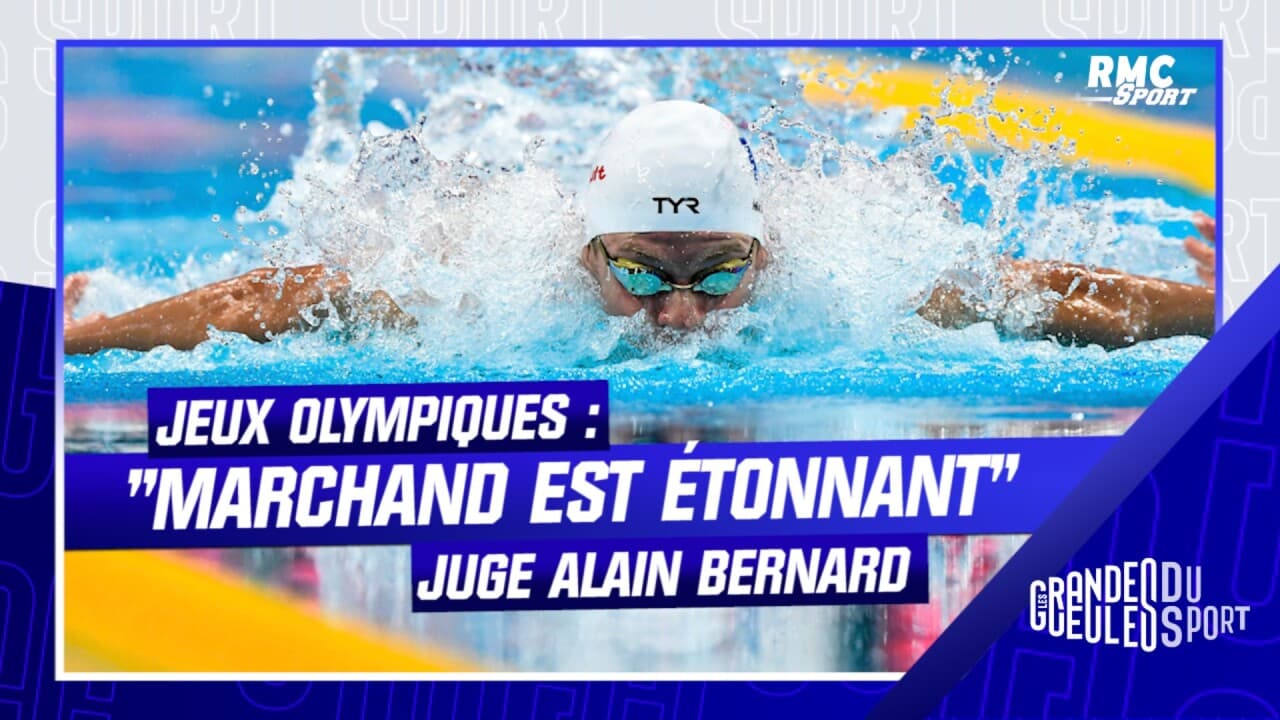 JO 2024 / Natation "Léon Marchand est étonnant" juge Alain Bernard