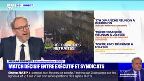 Réforme des retraites: match décisif entre exécutif et syndicats
