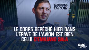 Le corps repêché hier a été identifié, c'est celui d'Emiliano Sala