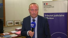 Rémi Coutin, procureur de la République d'Évreux.