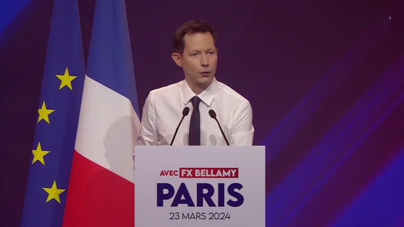 Élections européennes: François-Xavier Bellamy salue 