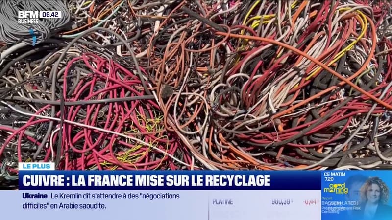 Cuivre : la France mise sur le recyclage