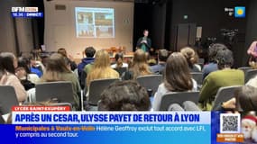 Après un César, Ulysse Payet de retour à Lyon au lycée Saint-Exupéry