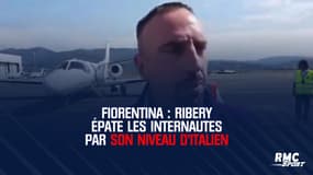 Fiorentina : Ribery épate les internautes par son niveau d'Italien