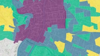 Découpage encadrement des loyers à Lyon