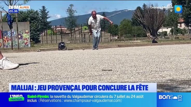 Malijai : jeu provençal pour conclure la fête votive 