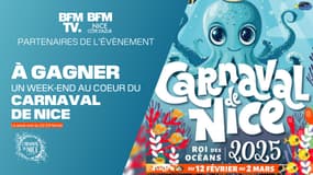 Gagnez un séjour pour 2 personnes pour le Carnaval de Nice. 