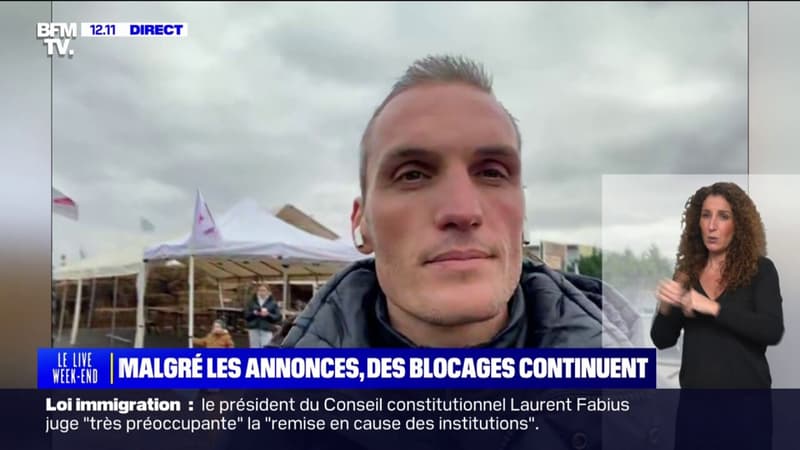 Drôme: Anthony Oboussier, membre de la FDSEA 26, assure 