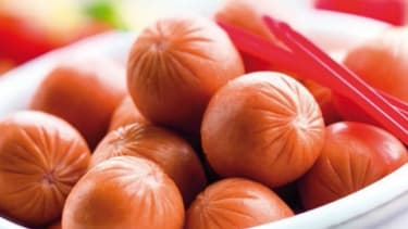 Saucisses Knacki Ball, de la marque Herta