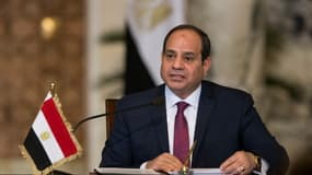 Le président égyptien Abdel Fattah Al-Sissi, le 11 décembre 2017.